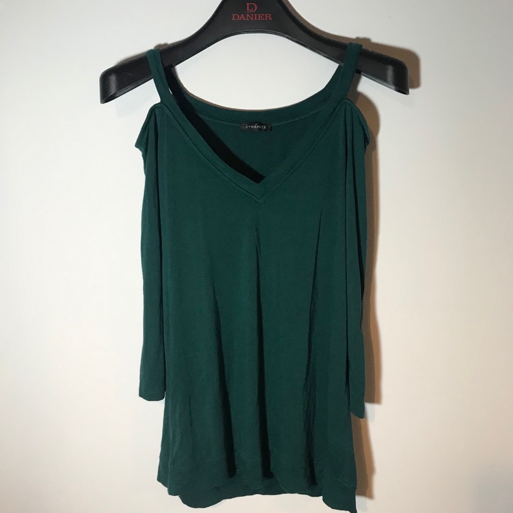 Dynamite off the shoulder long sleeve